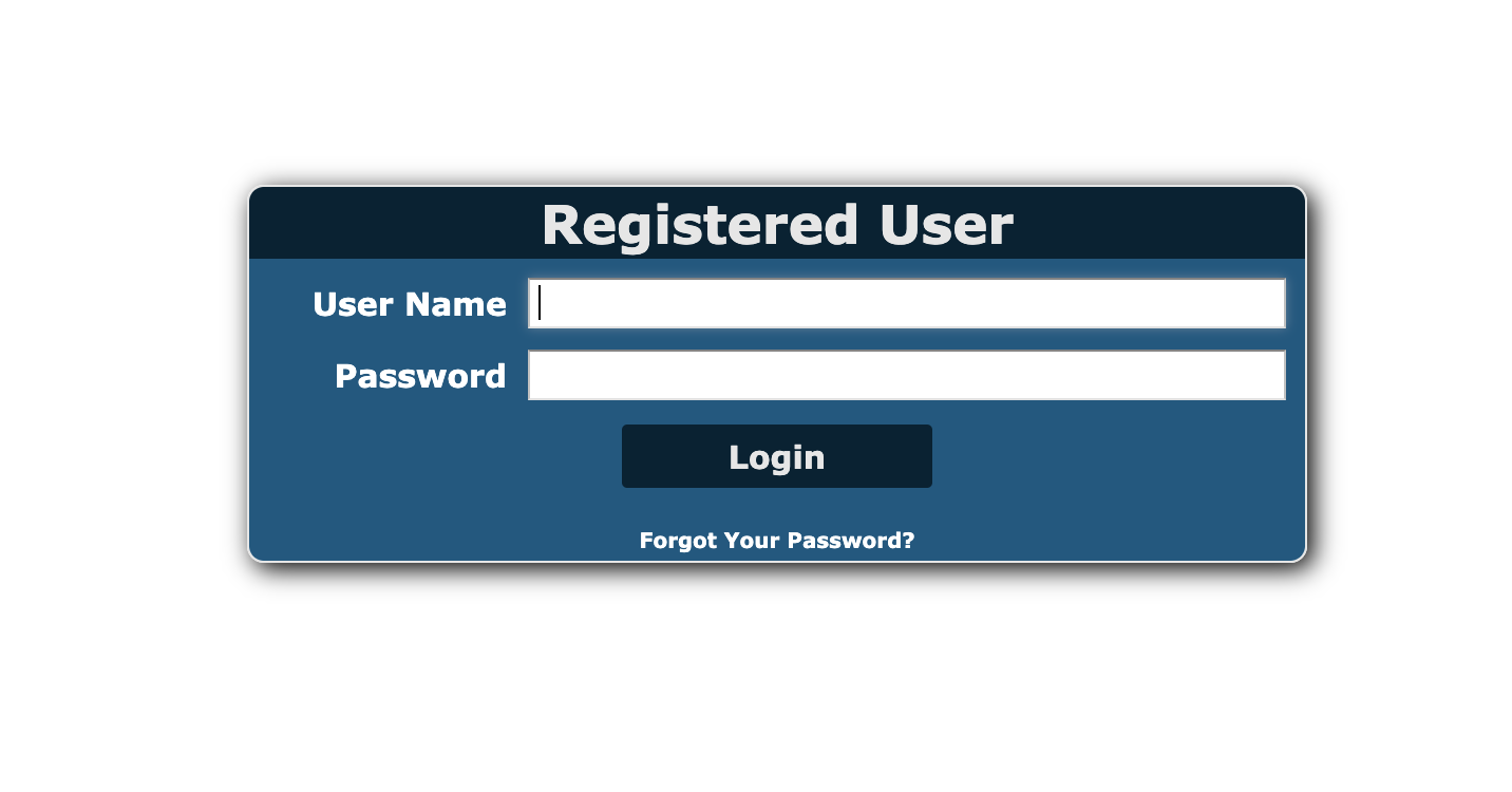 Image showing the login page of bizness.htb