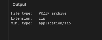 Image showing pkzip