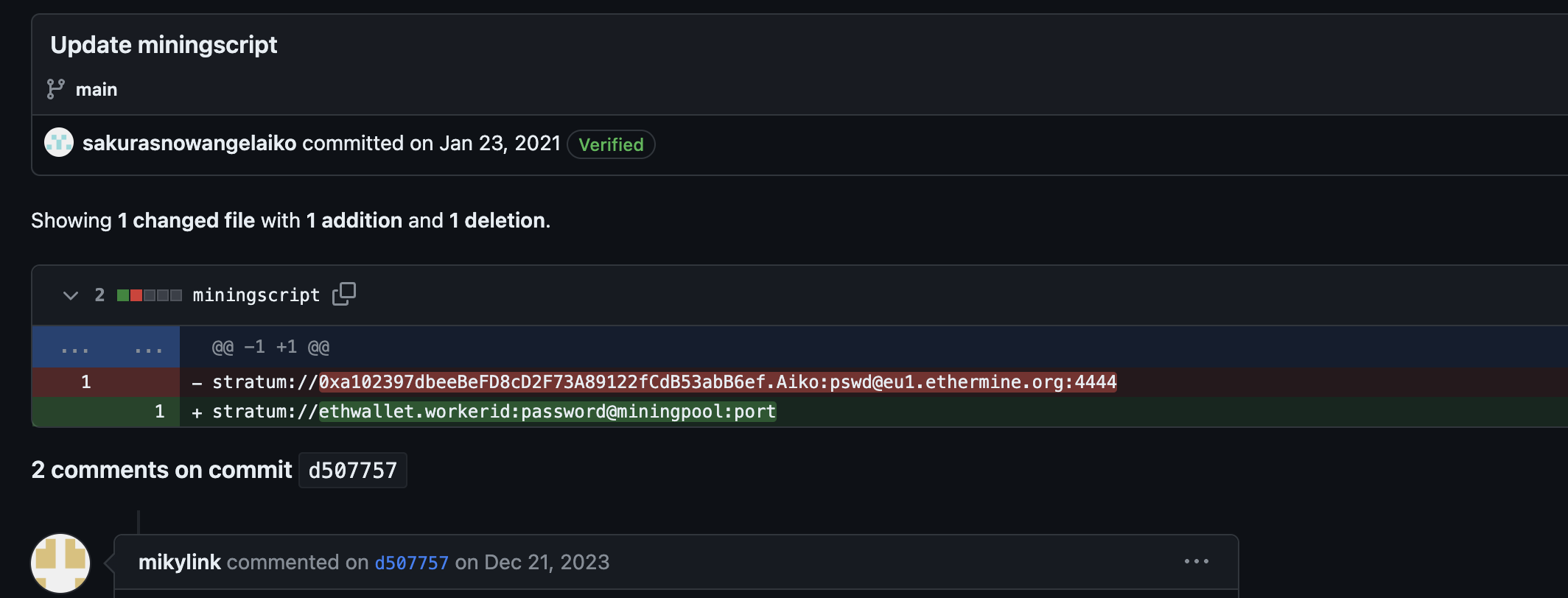 Image showing the crypto deets in the eth repo